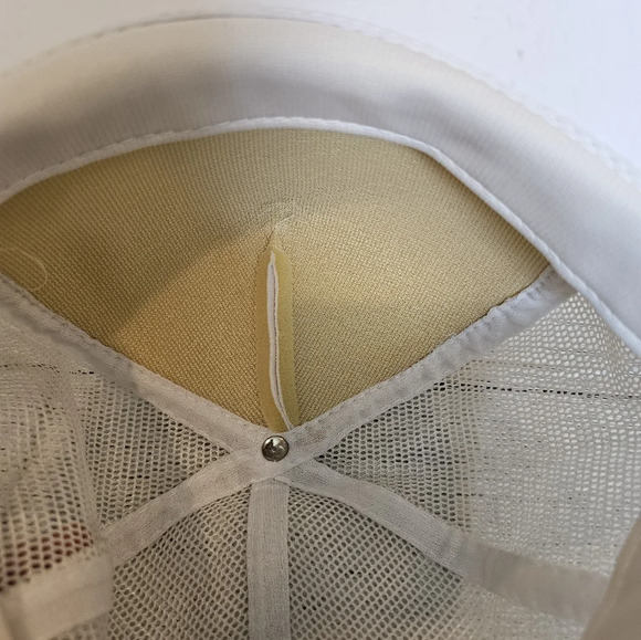 Bugs Bunny Warner Bros Inc. 1988 Vintage White Trucker Mesh Snap Back Hat - Picture 8 of 9